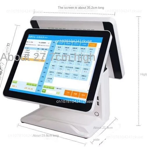 J1900 I3 I5 optional 15 15.6 inch  Quad Core Touch Screen Cash Register Machine Computers All in One POS