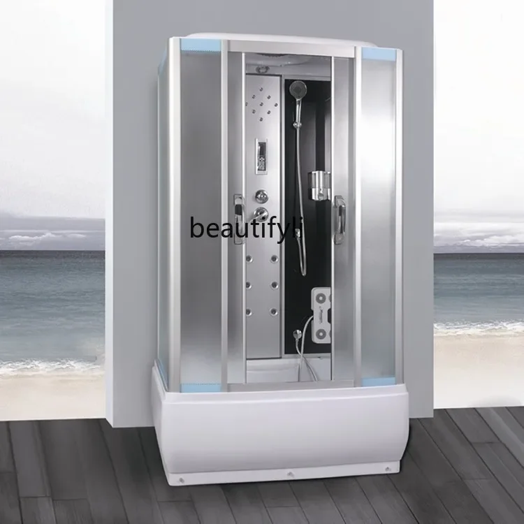 

xx1Shower room integrated household partition glass bath steam sauna