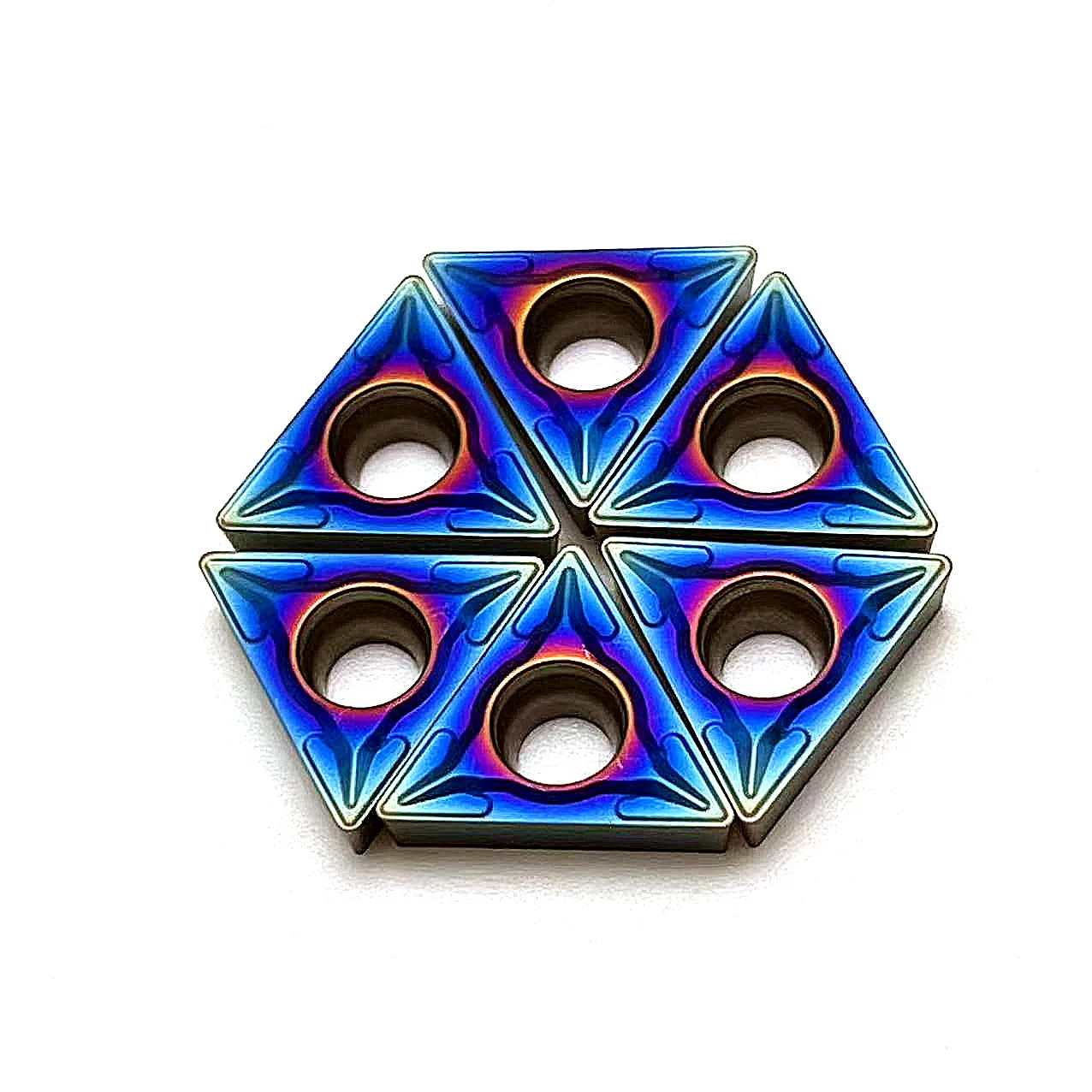 Nano Blue High Quality Original Cutter TCMT 110204 TCMT110208 Carbide Blade Turning Pin Milling Tool Cutting Tool