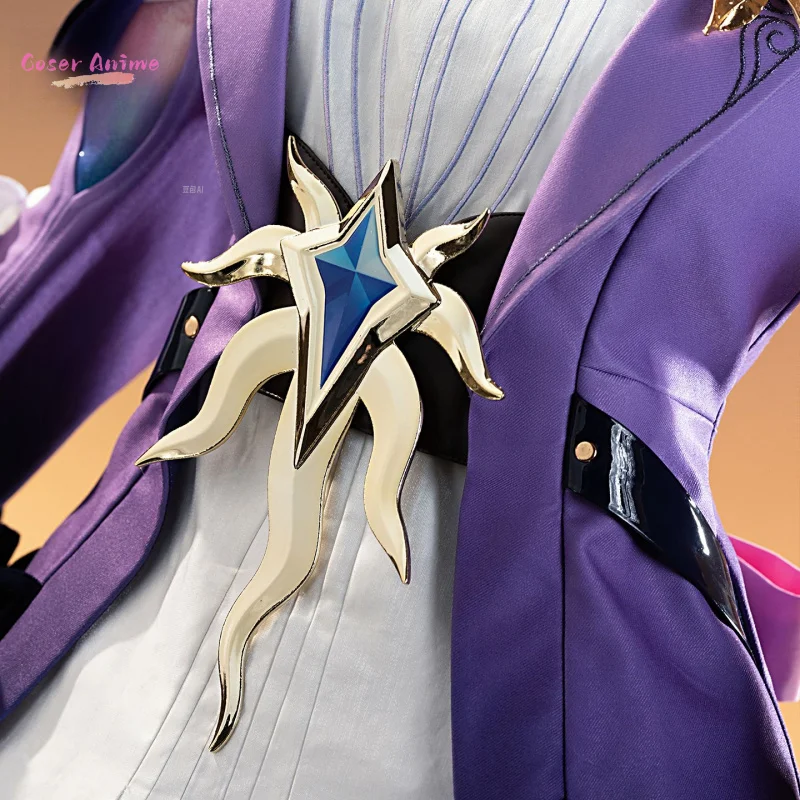 أزياء سايرين التأثيرية لعبة هونكاي: زي ستار ريل زي الهالوين كرنفال حفلة عيد الميلاد لعب الأدوار الملابس