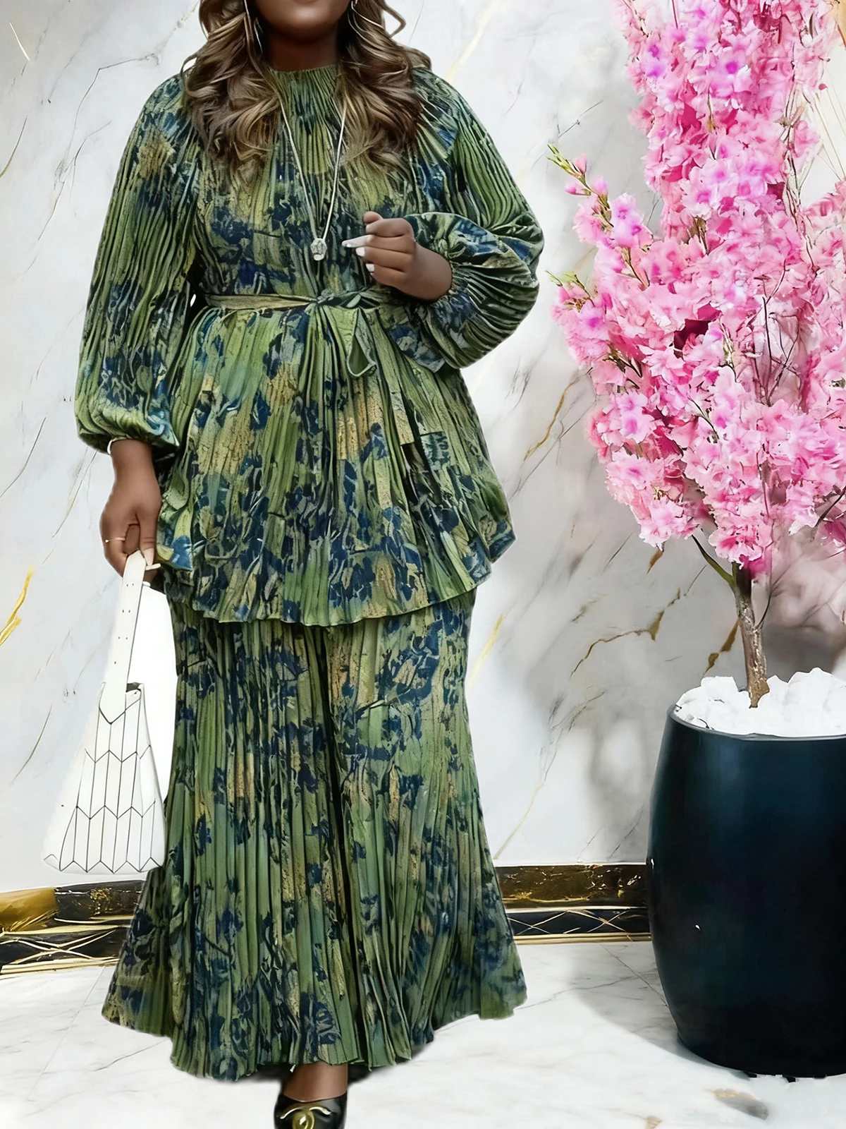 

2 шт., традиционное платье-кафтан, модная африканская одежда, халат дашики, африканские женские повседневные африканские платья для женщин 2026