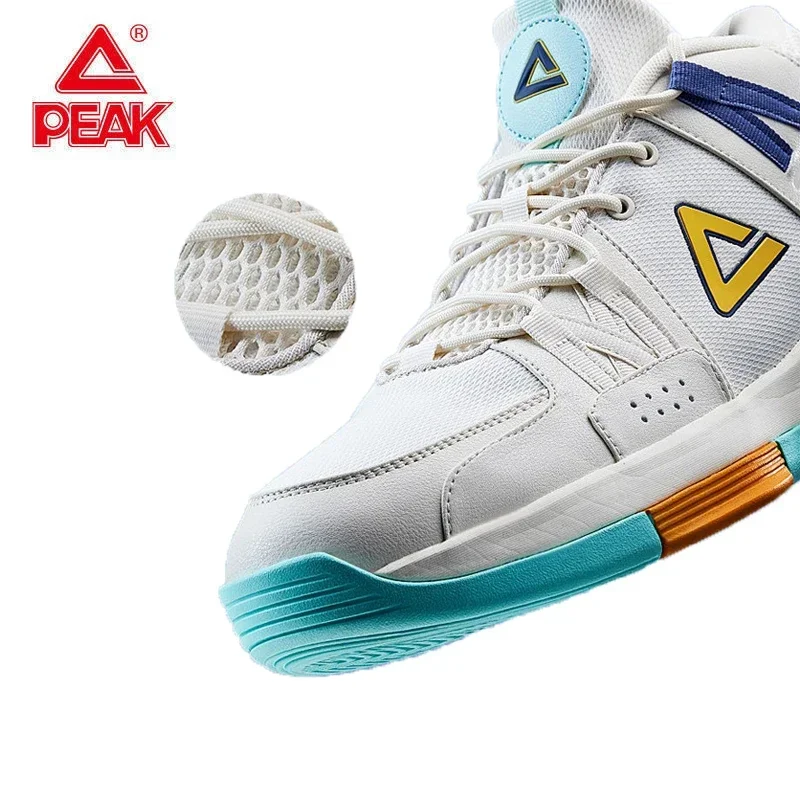 Peak Basketball Shoes for Men Summer Tennis Players Outdoor Non Slip Casual Running Sneakers Stylish and Versatile Shoes for Men