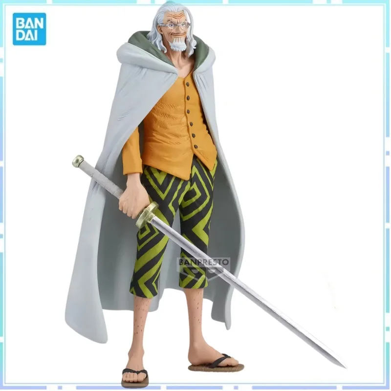 

Официальная аниме-фигурка Bandai Banpresto ONE PIECE KING OF ARTIST Silvers Rayleigh из ПВХ, коллекционная модель, игрушка, подарок