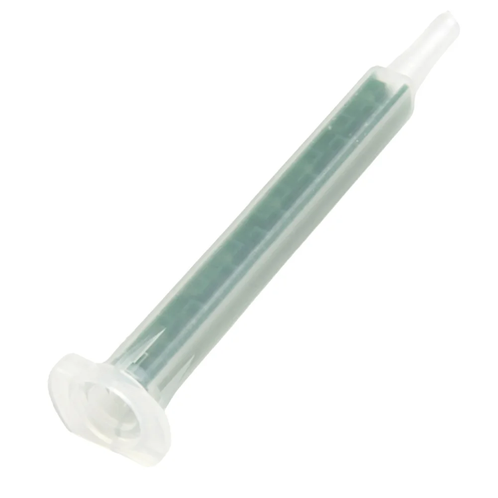 

Plastic AB Mixed Tube Green Glue Resin Static Mouth Mixing With 16 Nozzles F6-16 50pcs/set Hot 2018 High Quality
