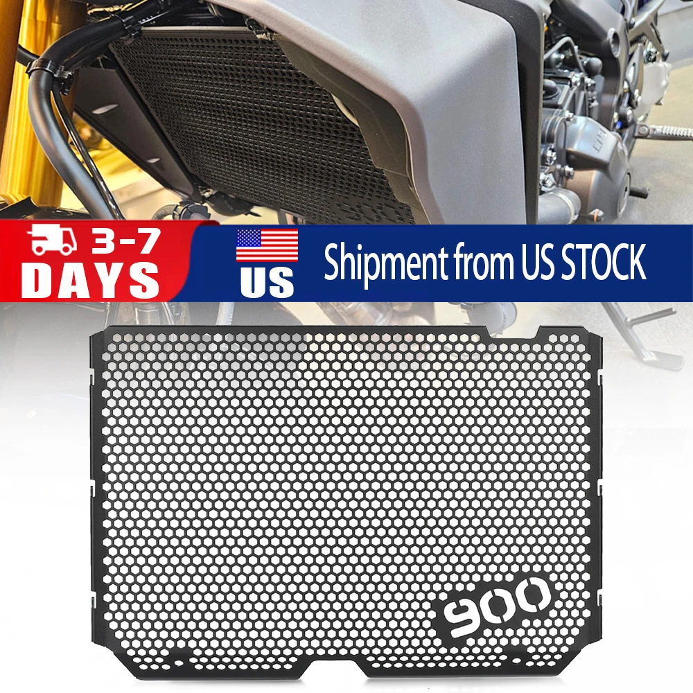 

Аксессуары для мотоциклов ДЛЯ YAMAHA MT 09 MT09 MT-09 SP MT09 SP XSR900 GP 2024 2025 2026, алюминиевая решетка радиатора с ЧПУ, защитная крышка