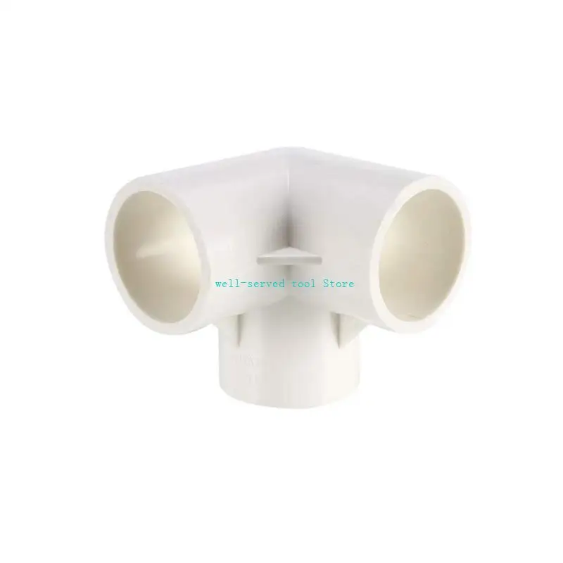 G88A 3 Way PVC تجهيزات 90 درجة مرفق الحديقة ري تجهيزات الموصلات المرفقة.