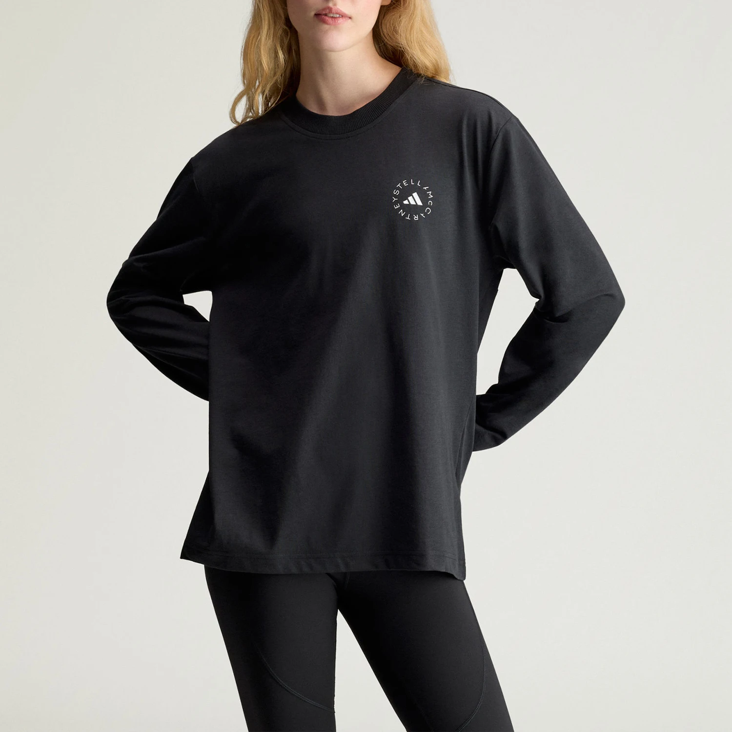 Adidas genuine LONG SLEEVETOP women's round neck long sleeved T-shirt KF6450