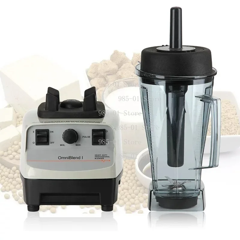 Commercial multifunctional wall breaking blender, ice crusher and smoothie maker for milk tea shops