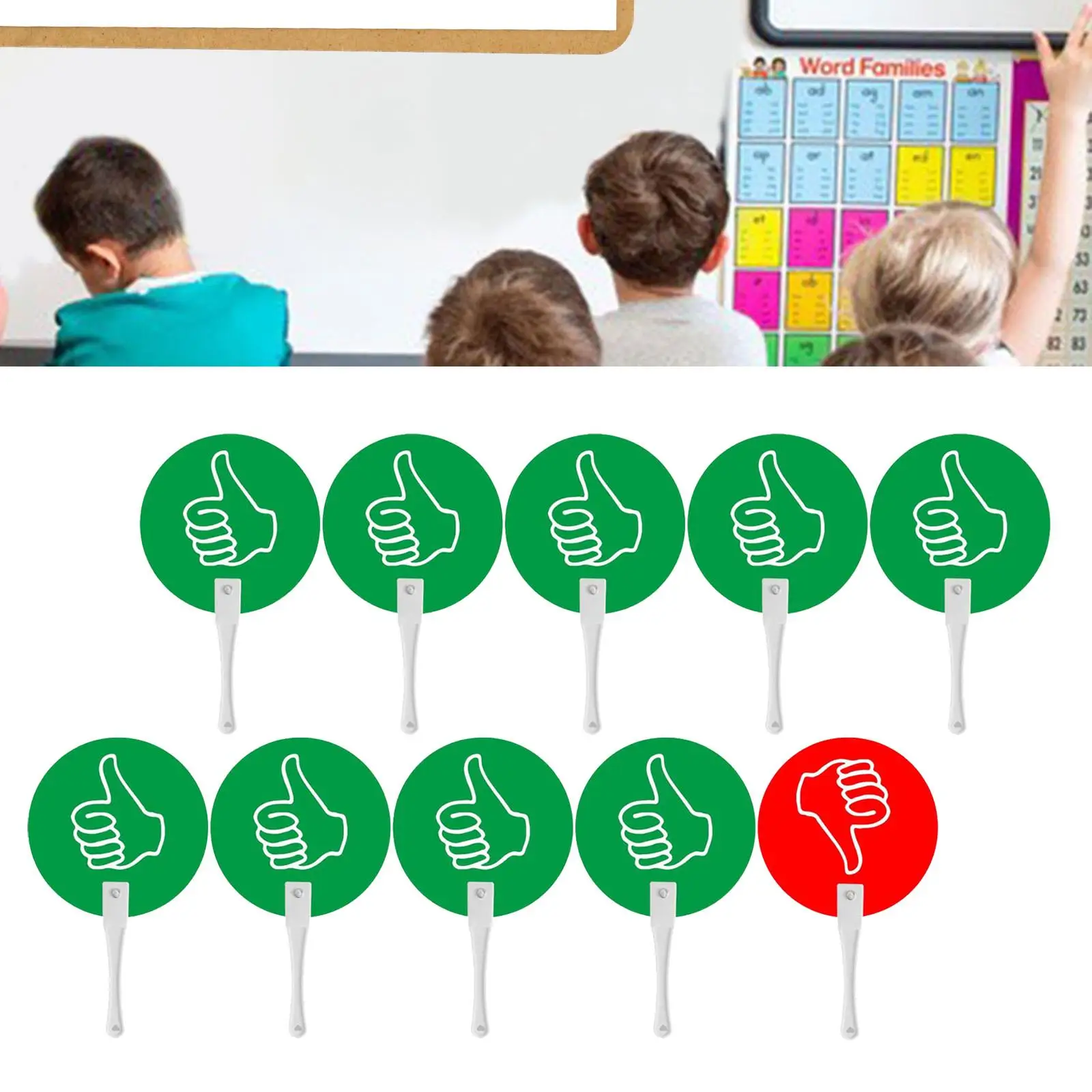 

10X весла для голоса, портативные поддельные весла для игр, занятий в классе