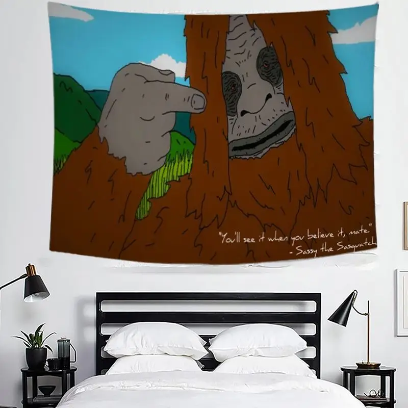 VIKAMA Anime Tapestry American Anime Style Bedroom Background Wallpaper Male Dormitory Esports Room Decoration Room Decoration