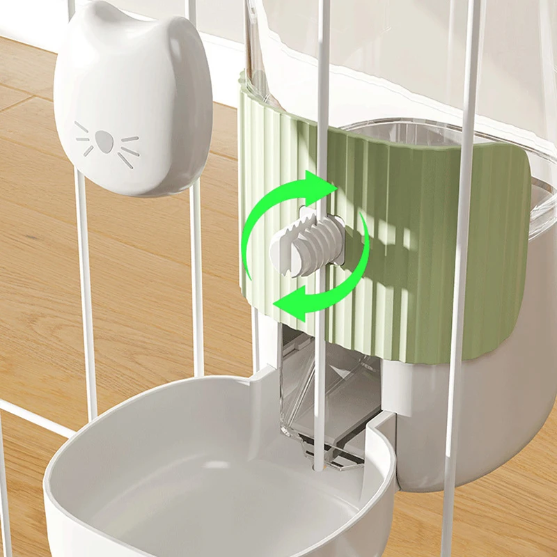 Hanging Cat Feeder Automatic Pet Water Dispenser Pet Hanging Bowl for Puppies Cats Small Animal Pet Feeder Drinking Supplies