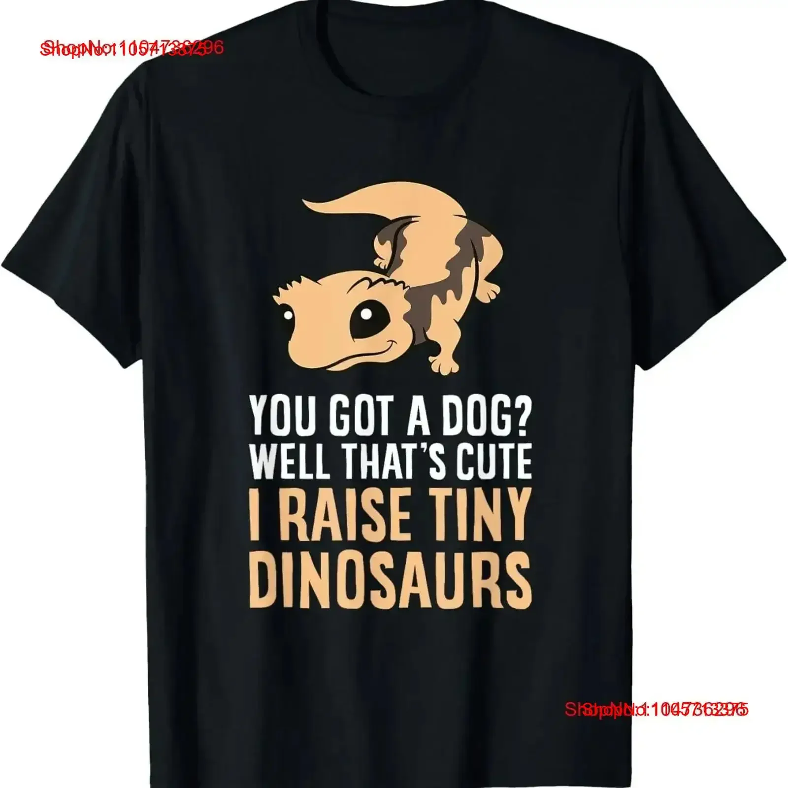 I Raise Tiny Dinosaurs Funny Crested Gecko T Shirt vintage Washed designer clothes Casual Stretched Versatile Soft Breathable