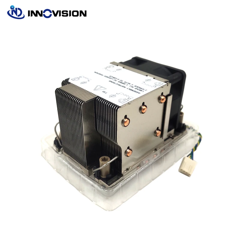 LGA4189 2U アクティブ CPU クーラー 5 銅ヒートパイプ 6025MM PWM ダブルボールファン TDP 最大 300W インテル 4189 プラットフォーム用