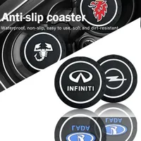 Car Auto Cup Holder Anti Slip Insert Coasters Pads Interior Accessories For Nissan DAYZ Livina Sentra Altima Micra NV300 NV350