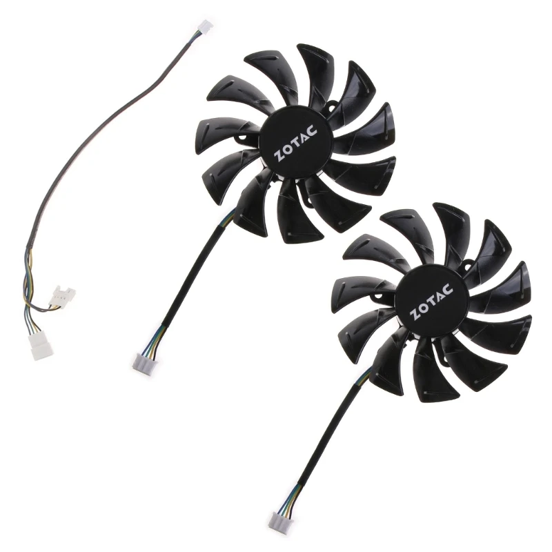 

1PC 88mm GA92S2U DC12V 4Pin Graphics Card Cooler Fan for ZOTAC GeForce 3060TI 3070 3080 3090 X-GAMING OC Video Card Dropship