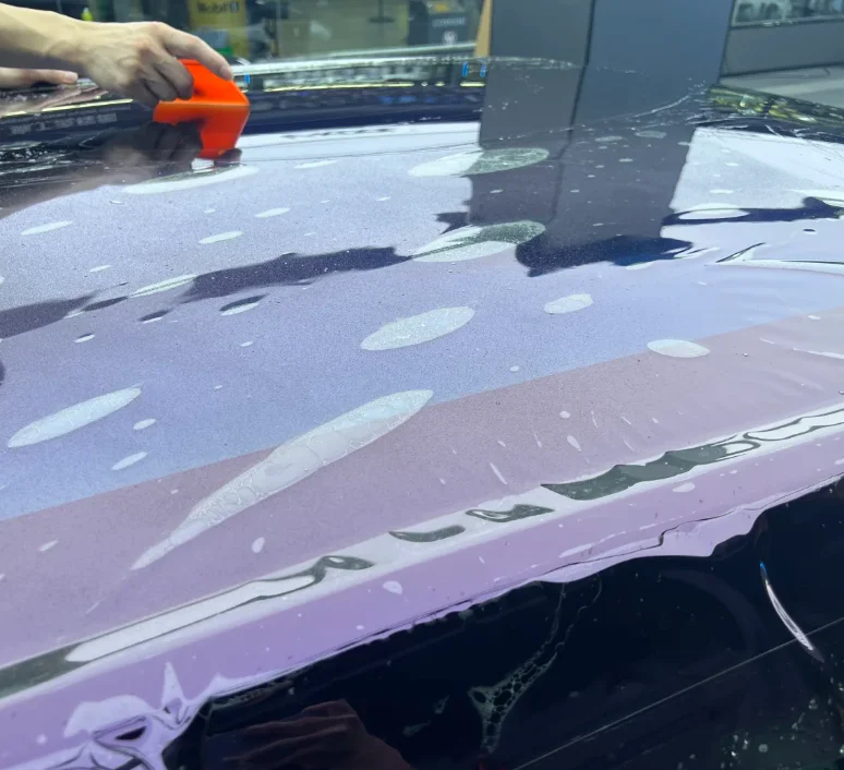 TPH Professionele panoramische daksticker Auto zonnedakbeschermingsfilm Autostickers van hoge kwaliteit