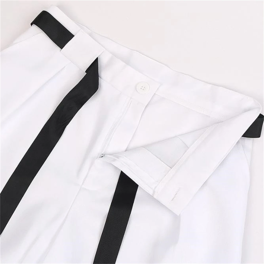 Traje Unisex de manga corta con pantalones, uniforme de Halloween para fiesta, disfraz de Cosplay de Anime Jujutsu Kaisen Fushiguro Toji