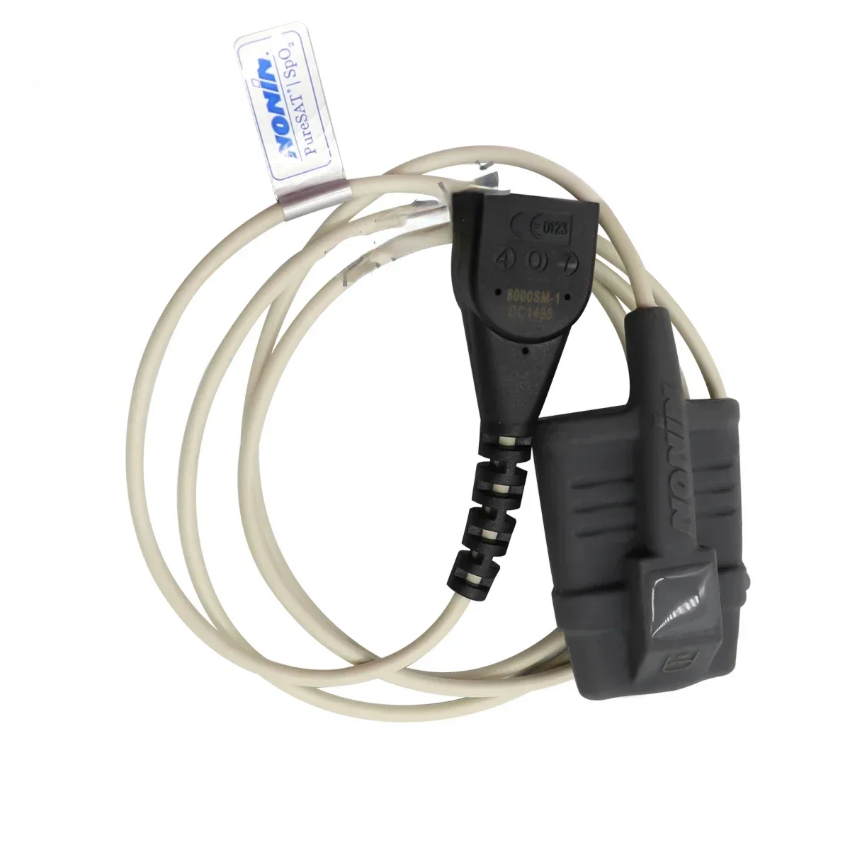 Nonin 8500/2500 SpO2-Sensor-Verbindungssonde 8000AA/SM, mit Fingerklemme Dynascope SpO2-Kabel, original hochwertige Überwachung