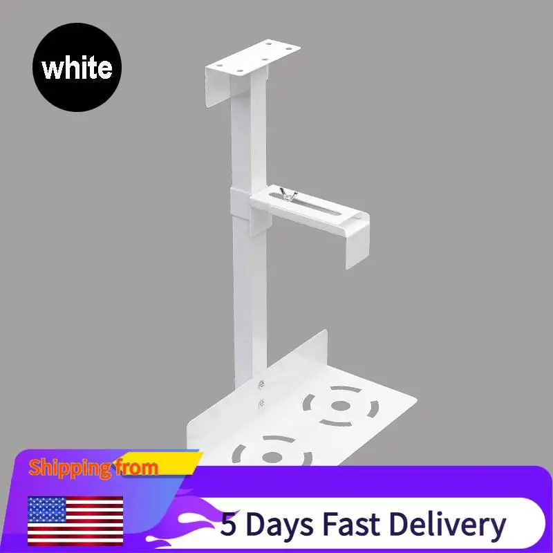 

Регулируемый держатель корпуса ПК под столом, настенная боковая подставка для процессора, подъемная универсальная вешалка для мейнфрема компьютера, подставка для хост-бокса, кронштейн, стойка