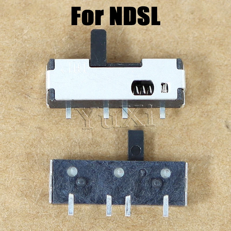 1/2/5PCS เกมคอนโซลสวิทช์ปุ่มสไลด์สําหรับ Nintend DS Lite NDSL เกมคอนโซลปุ่มสวิทช์เปลี่ยนชิ้นส่วน