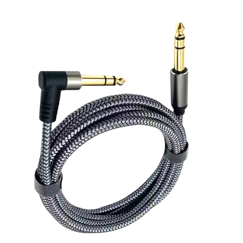 Guitar Lead/Instrument Cable, Professional Noiseless Gold Plated Guitar Cable Cord 1/4