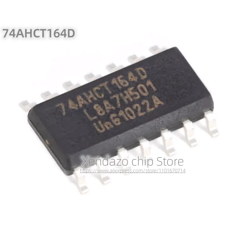 10pcs/lot 74AHCT164D SOP-14 package Original genuine 8-bit shift register logic chip