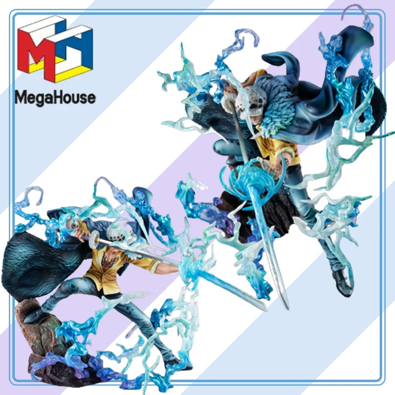 

【100% оригинал】MegaHouse One Piece — Трафальгарское право — портрет пиратов «WA-MAXIMUM» — гаражный комплект Kakusei, подарки, игрушки, модель