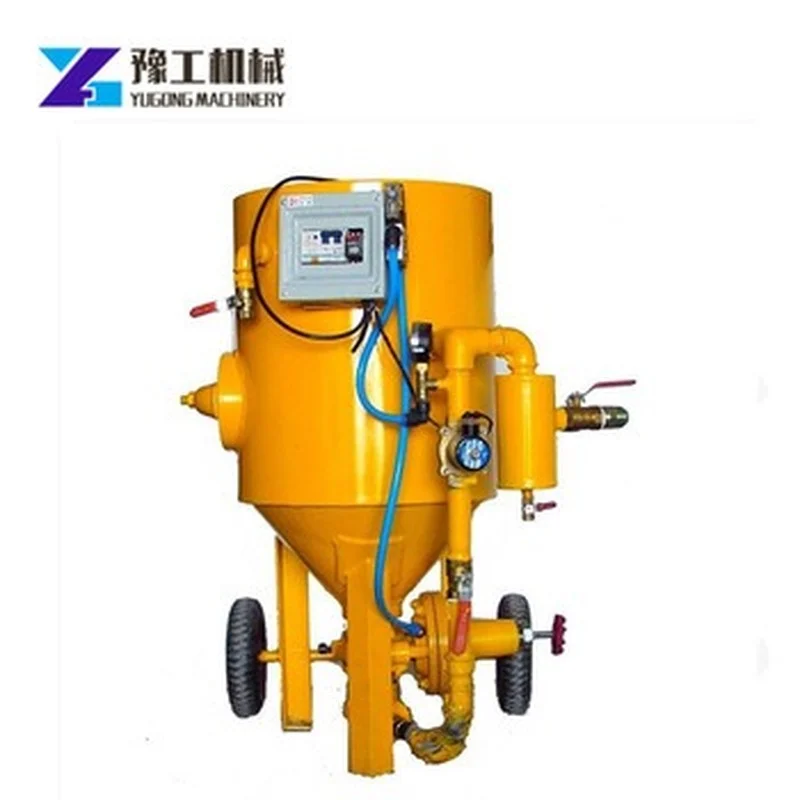 Environment-friendly sand blasting machine mobile sandblasting equipment Factory direct sandblasting tank spray