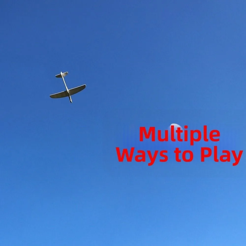 

High Quality PP Foam Foam Airplane Launcher Ligthweight 29*27.8cm Hand Throw Catapult Plane Bubble Plane Glider Outdoor