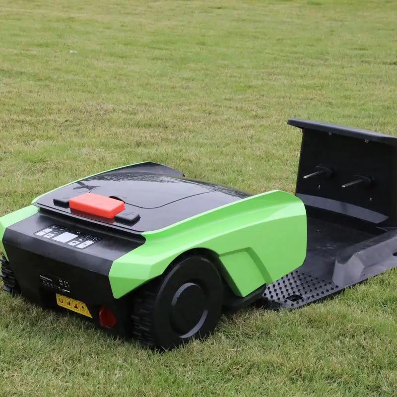 Automatic Battery Powered Lawnmower Self Propelled Rc Electric Battery GPS Remote Control Robot Lawn Mower