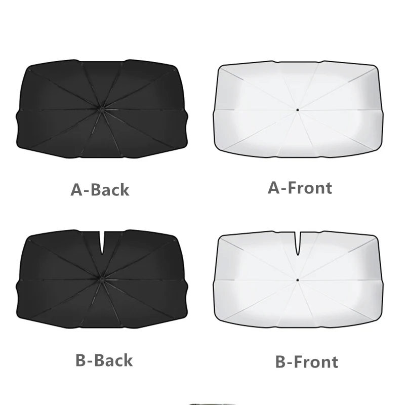 Car Windshield Sunshade Umbrella for Skoda Octavia Rapid Kodiaq Karoq Fabia Kamiq Superb Afgeleide Visions Yeti scala Enyaq 2023