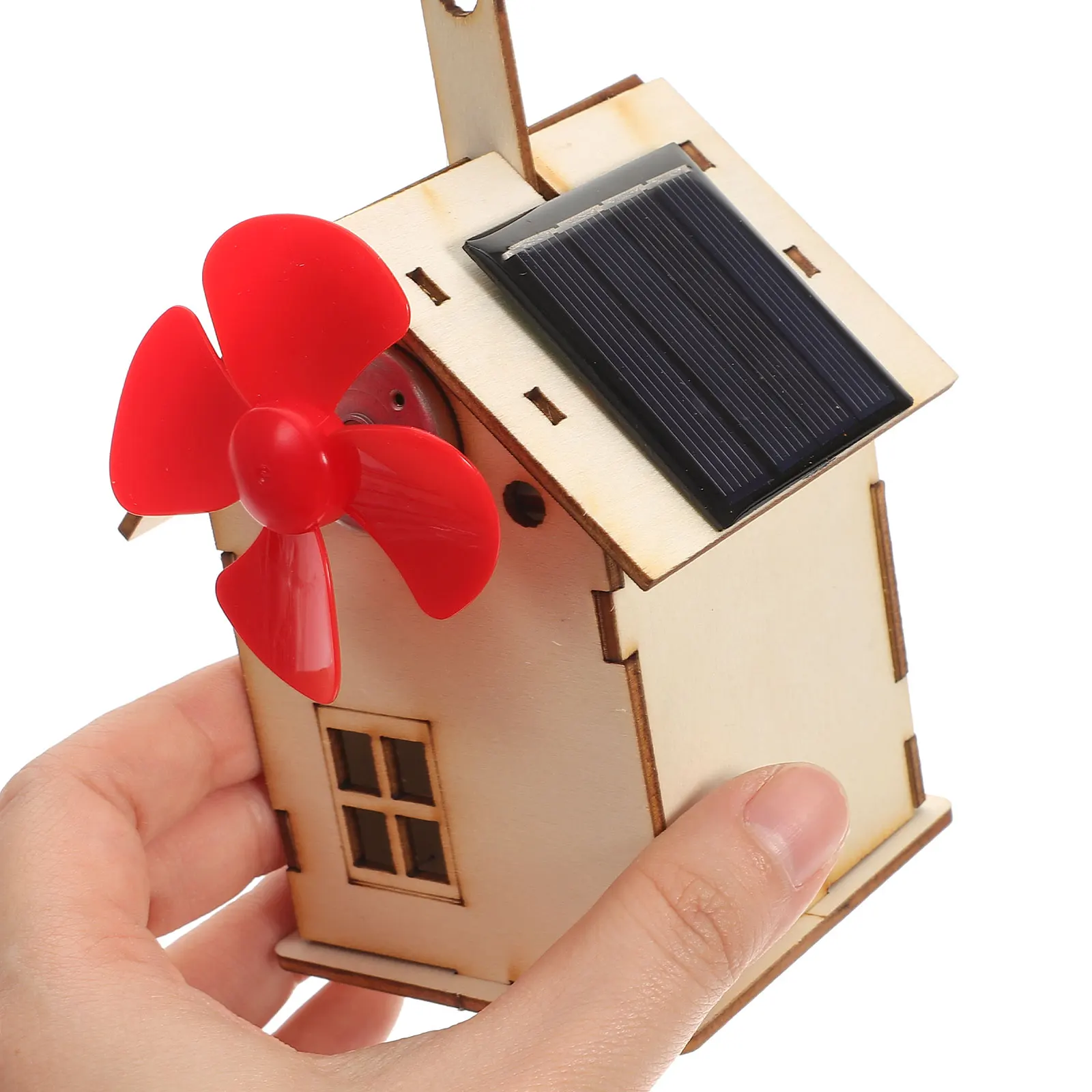 1 set zonne-energie kinderen diy wetenschapsexperimentkit geen batterijen vereist verjaardagscadeau zonne-kleine huiskits