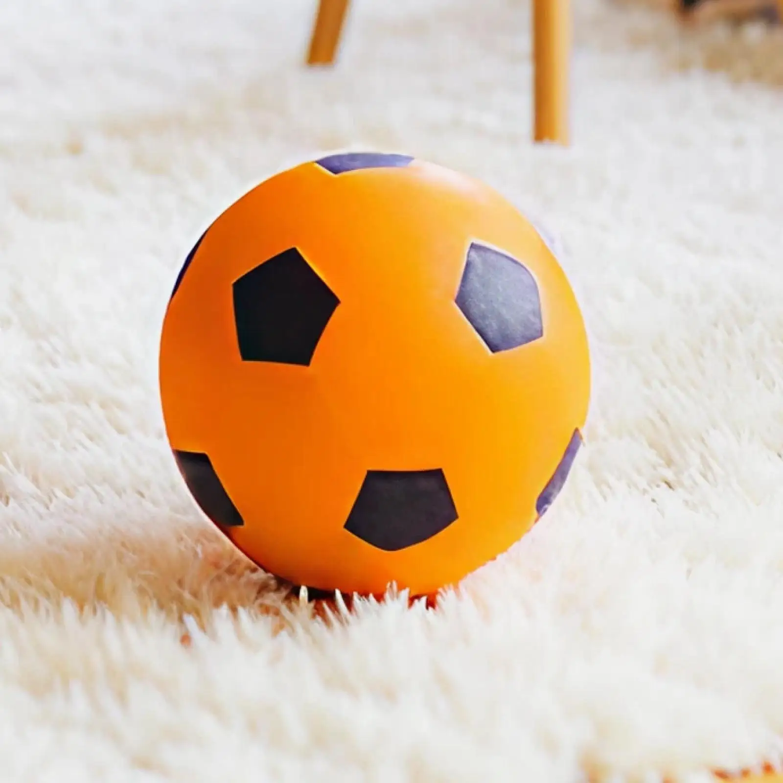 Ballon de football professionnel en feutre taille 4, cible adhésive gonflable pour le développement des compétences et les matchs