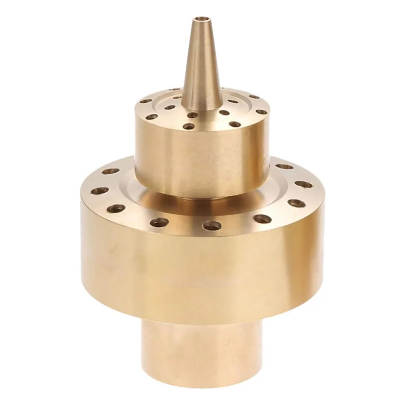 

ABUP-1Inch Brass DN25 Fountain Nozzle Column Water Fountain Nozzle Sprinkler Sprays Heads For Pond Bring Beautiful Visual