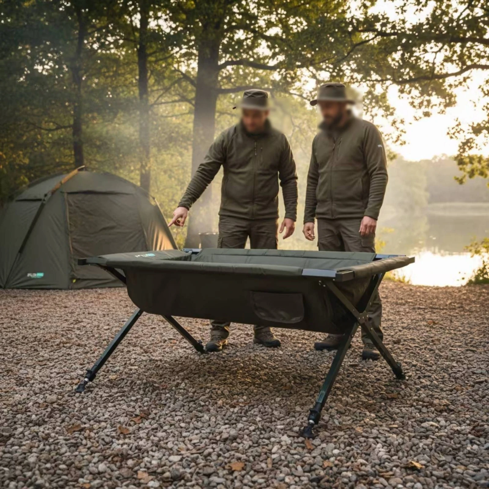 Carp Cradle Lightweight Fishing Cradle Foldable Unhooking Mat Heavy-Duty Furniture Compact for Anglers, Catch Care