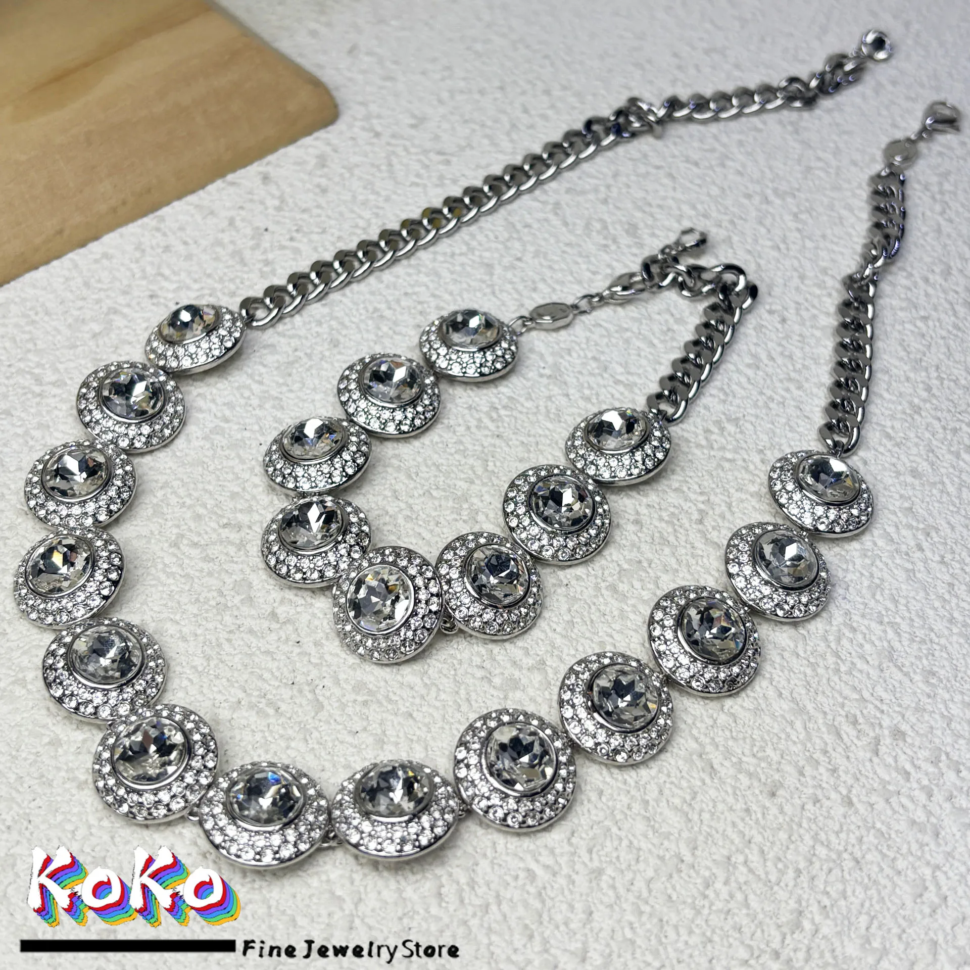 

Оригинальные ювелирные изделия из нержавеющей стали 2025 года, круглые серьги, ювелирные изделия для женщин, ожерелье с кисточками, серьги, аксессуары для вечеринок