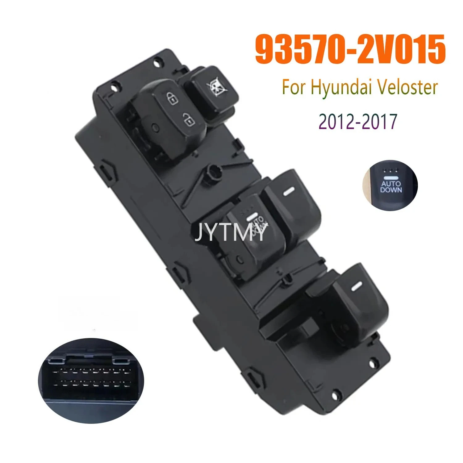 

For Hyundai Veloster 2012 2013 2014 2015 2016 2017 Front Left Electric Power Window Control Switch Lifter Button Car Accessories