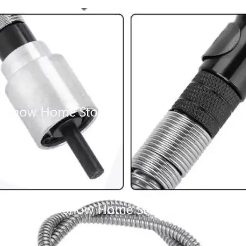 Flexible Shaft Tube Extension with 0.3-6.5mm Drill Chuck for Dremel Die Grinder Hand Drill Electric Rotary Tools