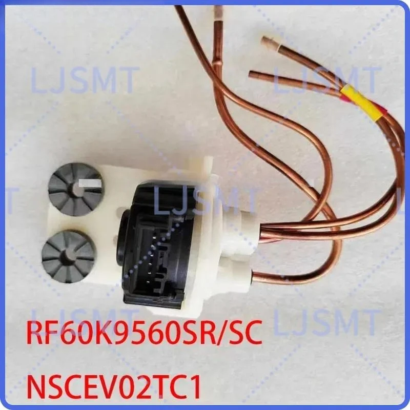 1 Pulse Solenoid Valve 1 In 3 Out Compatible for Samsung Refrigerator NSCEV02TC1 Replacement Part