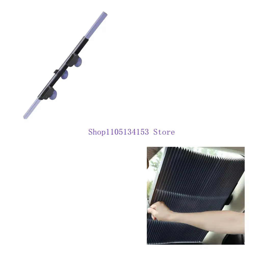 

hg89 Immediate Deploy Car Sun Cover Barrier Reflective Thermal Layer Heat Insulation Easy No Tool Arrangement Fast Assembly