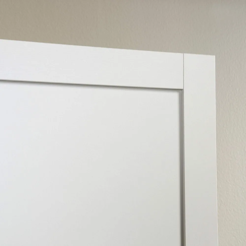 Armadio multiuso Armadio dispensa armadio portaoggetti con cassetti e binario sospeso bianco morbido