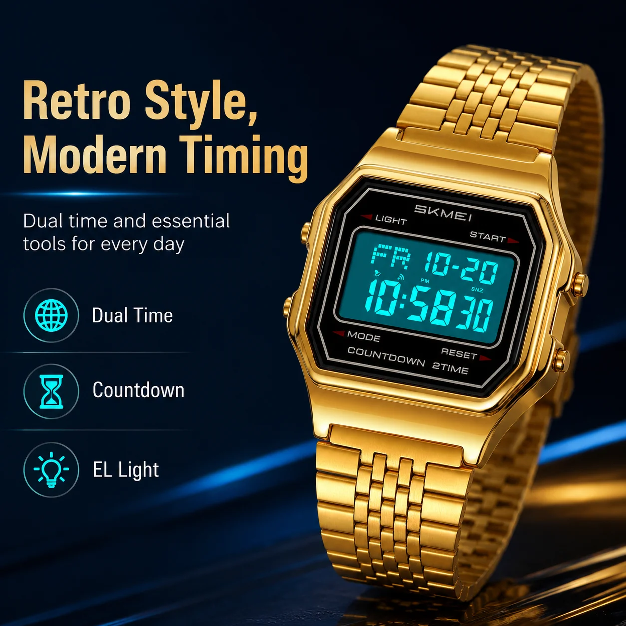 SKMEI 2465 Modieuze Heren Digi - Luxury Watch Zone recensie en prijs