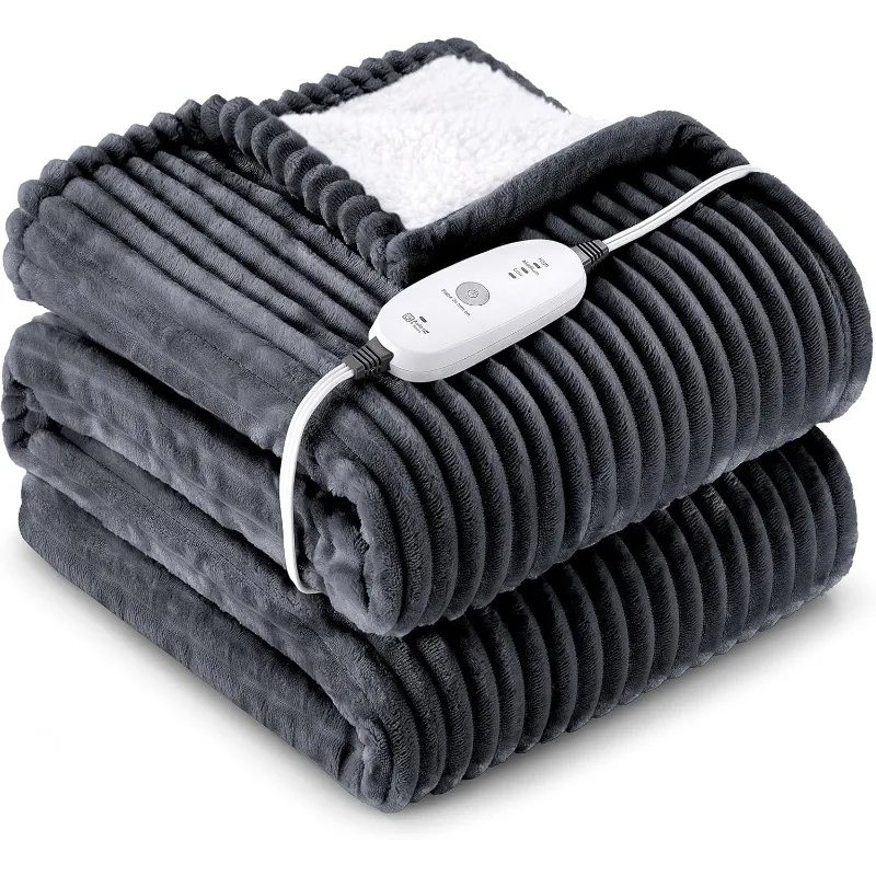 Heated Blanket Electric Throw 50