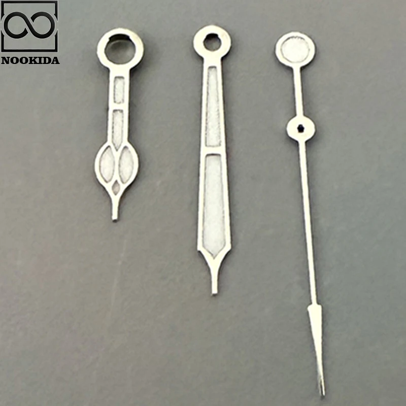 NOOKIDA Lancette luminose verdi Accessori per orologi per movimento NH35/NH36/4R/7S Ago di alta qualità Argento Oro Oro rosa Oro