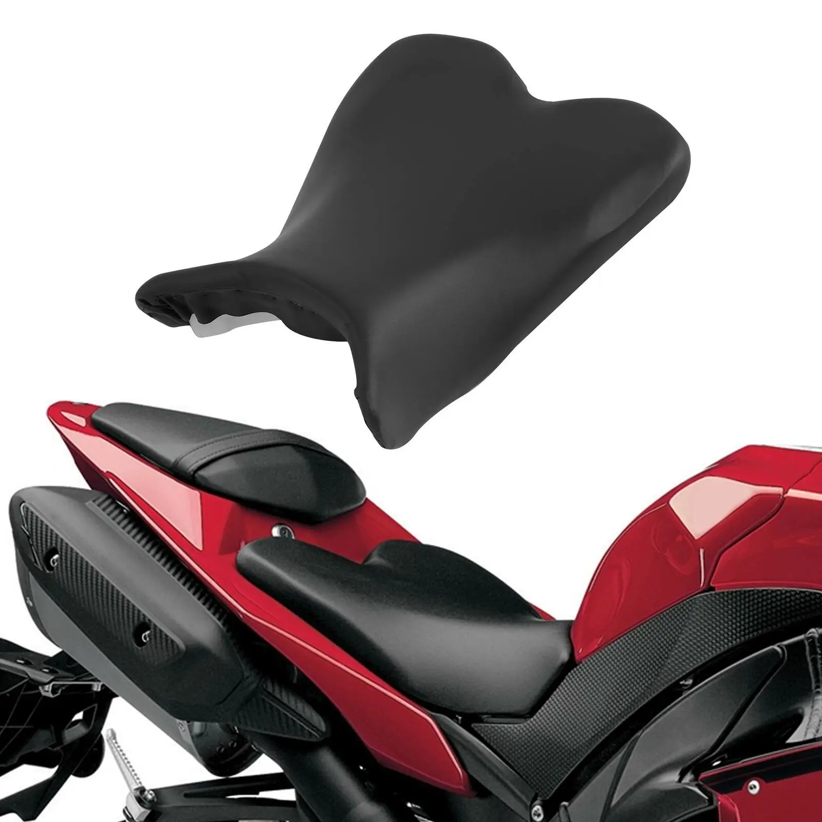 Motorcycle Black Front Rear Driver Or Passenger Seat For Yamaha YZF R1 YZF-R1 2009-2014 2010 2011 2012 2013