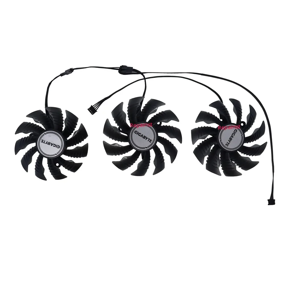 3Pcs/Set,82MM T128015SU 87MM T129215SU,Video Card Fan,For GIGABYTE RTX 3090 3080Ti 3080 3070Ti GAMING OC,Graphics Cards Cooling