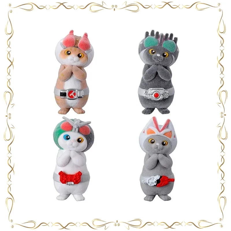 

Knight Cat Modeling Collection Ornament Q-version Kawaii Keepsake Action Figure Model Toys