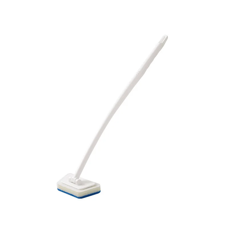 Replaceable Head Long Handle Sponge Cleaner, Multipurpose Brush for Bathroom Bathtub Tile Window Glass Home Daily Cleaning image 6