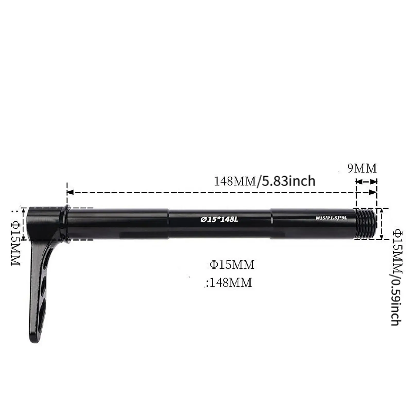 محور سريع التحرير محمول خلفي من خلال محول المحور ملحقات الدراجة المحاور الأمامية والخلفية العملية لقطع غيار دراجات الطريق #6