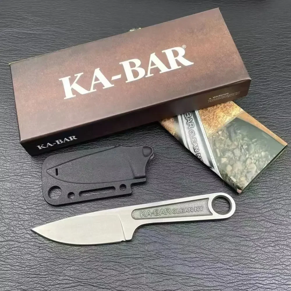 

Новейший тактический нож с фиксированным лезвием KBK 1119, многоцелевой инструмент для выживания на открытом воздухе с K-футляром, EDC, походные походные ножи